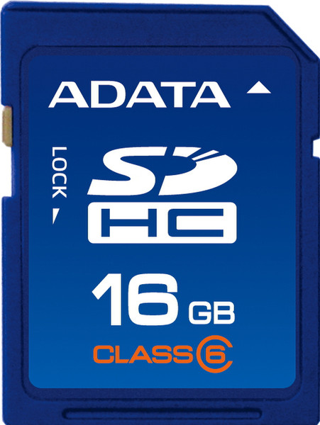 ADATA SDHC 16GB class6 16ГБ SDHC карта памяти