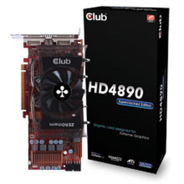 CLUB3D HD4890 Superclocked Edition 1GB GDDR5