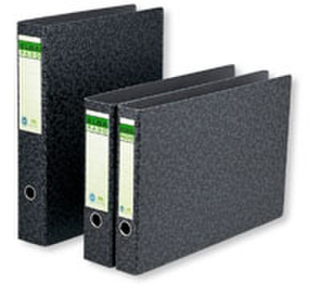 Elba Lever Arch File for A3 Portrait 88 mm, Black