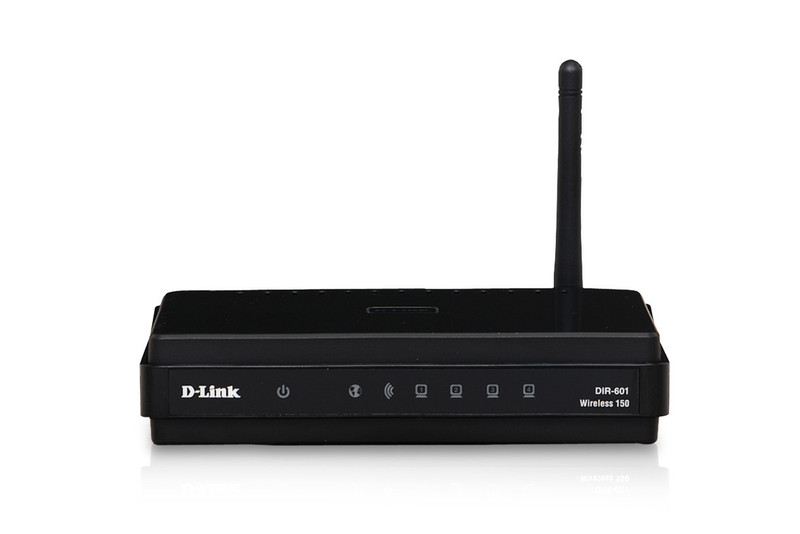 D-Link DIR-600 Schnelles Ethernet Schwarz WLAN-Router