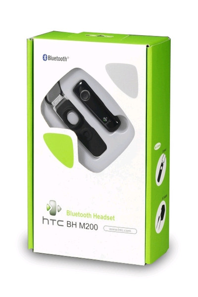HTC M200 Bluetooth Mono Headset Monophon Bluetooth Schwarz Mobiles Headset