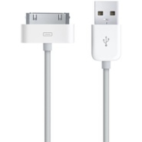 Apple Dock Connector USB Kabel nonRetail verpackt White USB cable