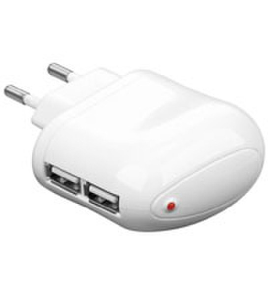 Wentronic USB Charger Innenraum Weiß Ladegerät für Mobilgeräte
