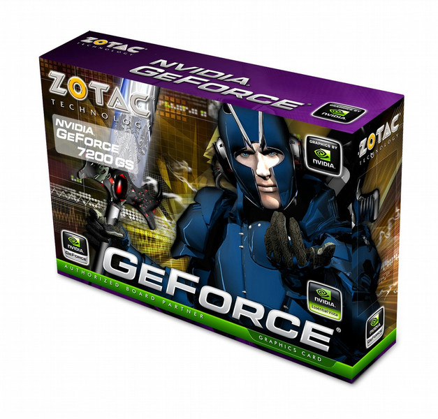 Zotac ZT-72SEG5N-HSL GeForce 7200 GS GDDR2 Grafikkarte