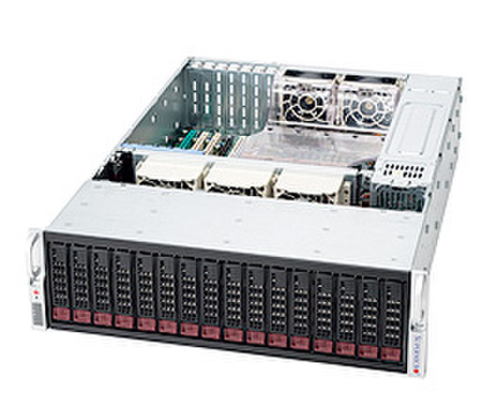 Supermicro 936A-R1200B Low Profile (Slimline) 1200W Black computer case