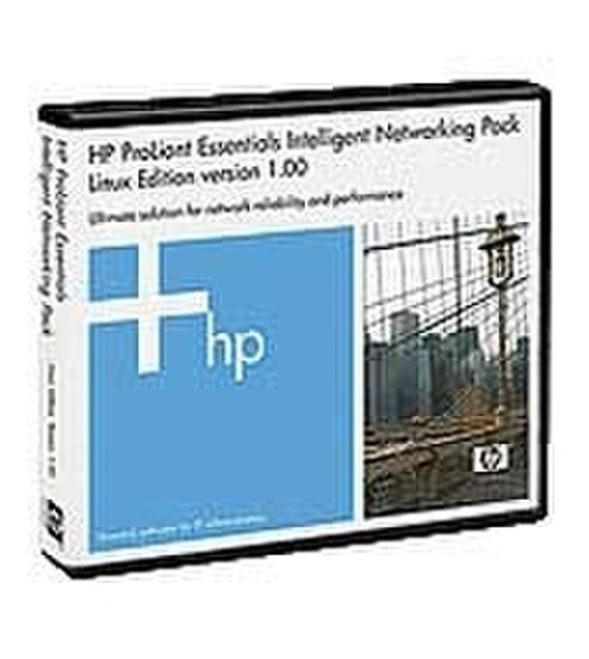 Hewlett Packard Enterprise ProLiant Essentials Intelligent Networking Pack Linux Edition, Single Server License