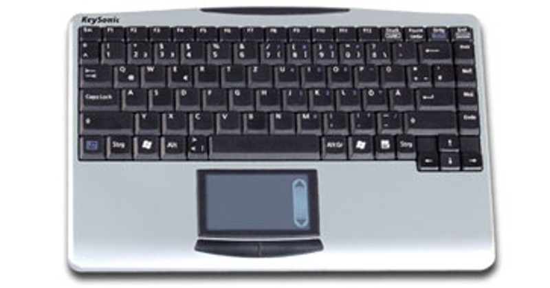 KeySonic ACK-540 USB QWERTY Weiß Tastatur