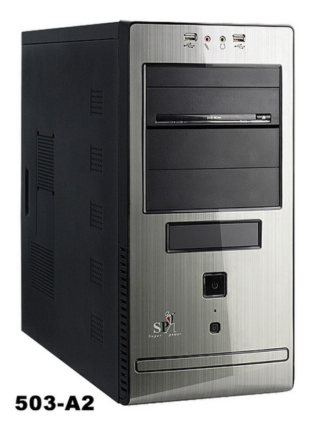 Codegen 503-A1 Mini-Tower 400W Black,Silver computer case