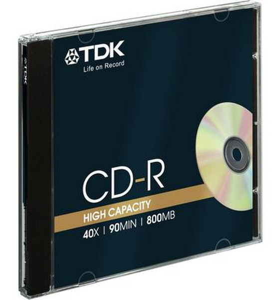 TDK HC-R90 CD-R 800 MB CD-R 800MB 10pc(s)