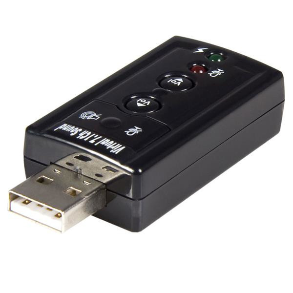 StarTech.com USB Adapter 7.1 card 7.1канала USB