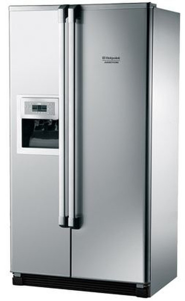 Hotpoint Americano MSZ 822 DF/HA Отдельностоящий 546л Нержавеющая сталь side-by-side холодильник
