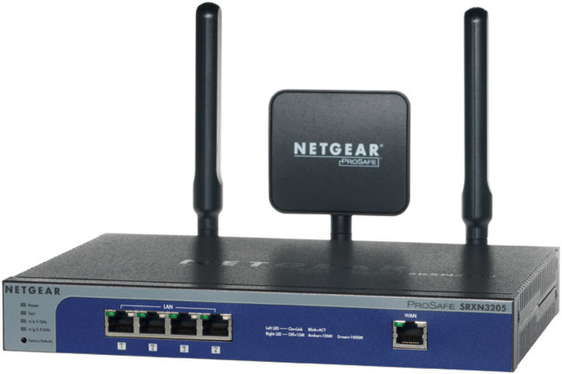 Netgear Prosafe Wireles-N VPN Firewall 60Mbit/s hardware firewall