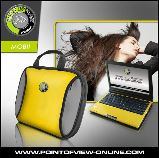 Point of View 'NINA' SLEEVE-BAG YELLOW 10.2Zoll Sleeve case Gelb