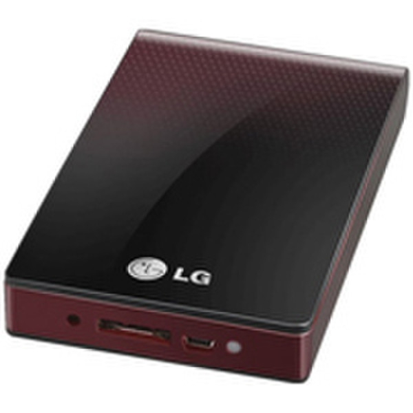 LG XD1 320GB Red external hard drive