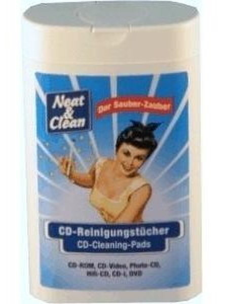 M-Cab 7001102 CD's/DVD's Equipment cleansing wet cloths equipment cleansing kit