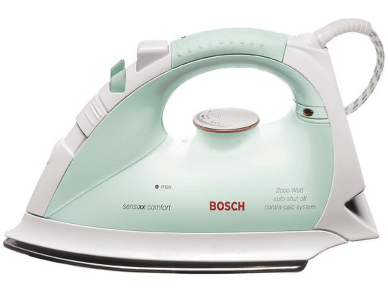 Bosch Sensixx Comfort TDA8360 Dampfbügeleisen Grün, Weiß