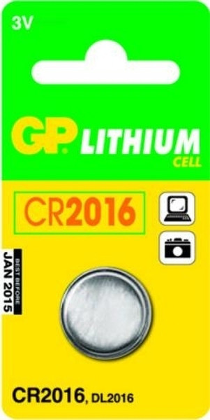 GP Batteries Primary Batteries GPCR2016 Литий-ионная (Li-Ion) 3В батарейки