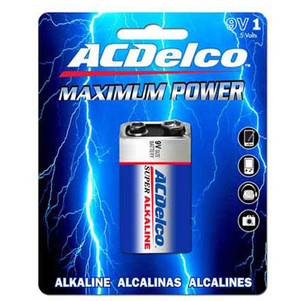 PowerMax AC215 Alkali 9V Nicht wiederaufladbare Batterie