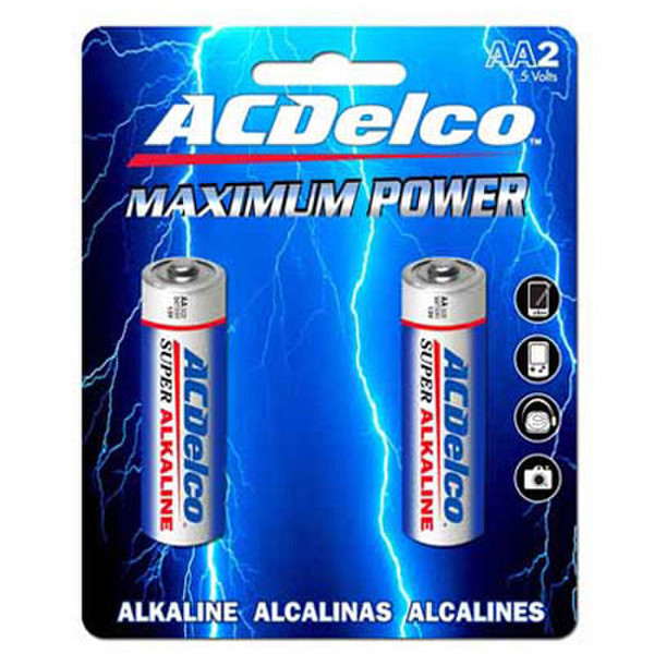 PowerMax AC208 Alkaline 1.5V non-rechargeable battery