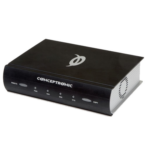Conceptronic 160GB Grab'n'GO TV Media Player 3.5” 160ГБ Черный медиаплеер