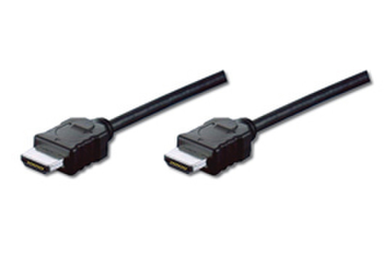 ASSMANN Electronic HDMI connection cable, Type A 10m HDMI HDMI Schwarz HDMI-Kabel