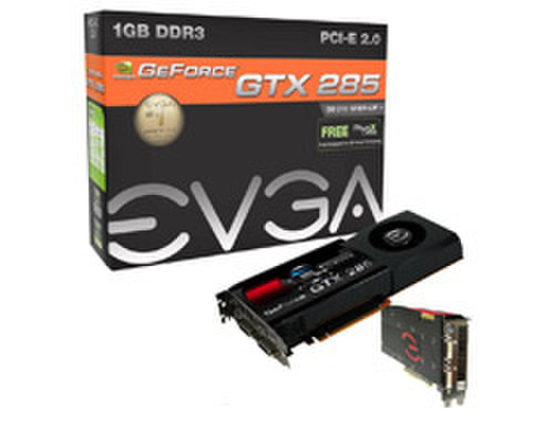 EVGA GeForce GTX 285 GeForce GTX 285 1GB GDDR3