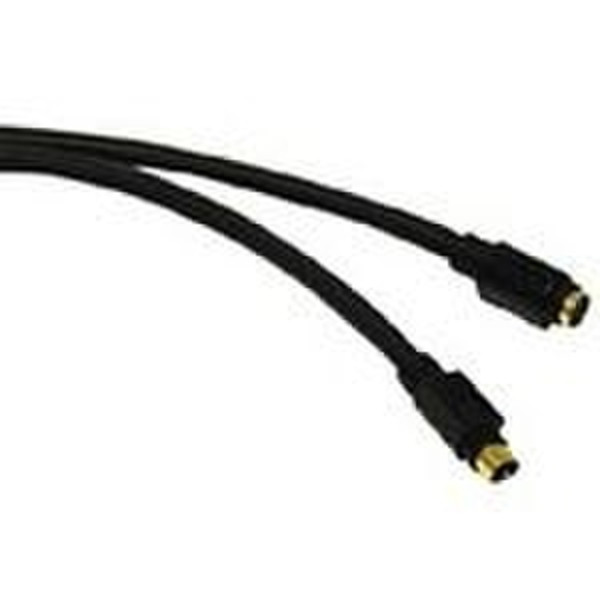 C2G 3m Value Series S-Video Extension Cable 3м S-Video (4-pin) S-Video (4-pin) Черный S-video кабель