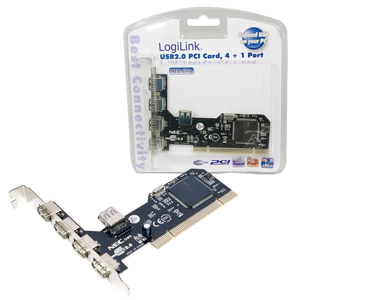 LogiLink PCI Interface Card интерфейсная карта/адаптер