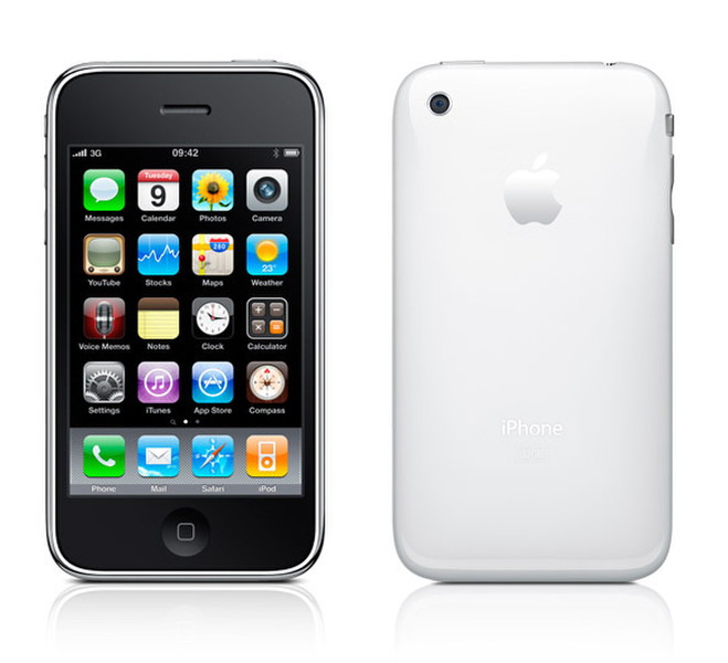 Apple iPhone 3GS 16GB White smartphone