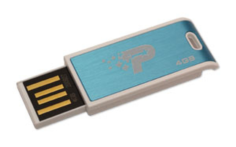 Patriot Memory PSF4GMIIUSB 4ГБ USB 2.0 Тип -A Синий USB флеш накопитель