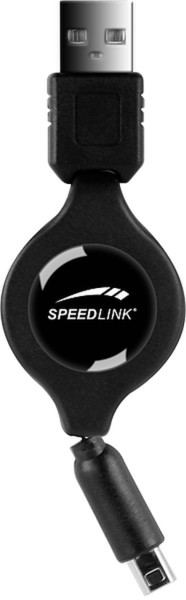 SPEEDLINK USB charging cable 0.8m Black USB cable