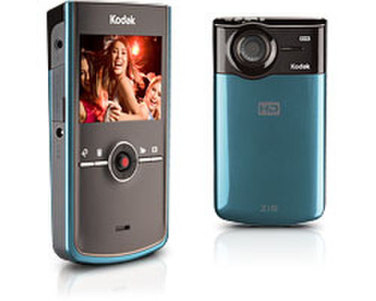 Kodak Zi8 Pocket Video Camera 5MP CMOS Blue
