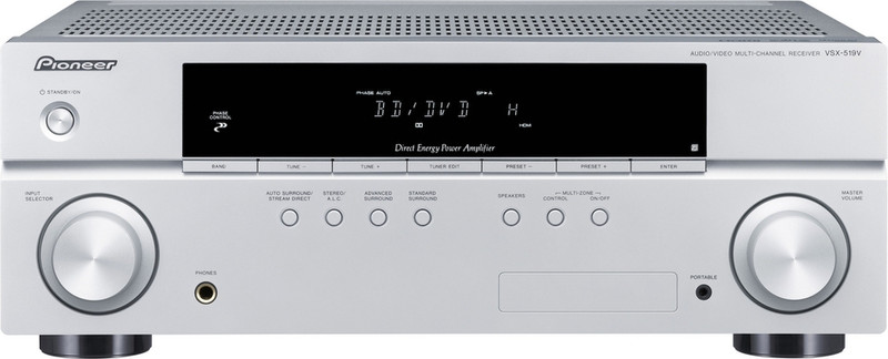 Pioneer VSX-519V-S 5.1канала Cеребряный AV ресивер