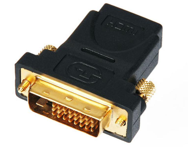 Jou Jye Computer HDMI / DVI-D HDMI DVI-D Black cable interface/gender adapter
