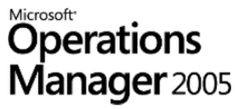 Microsoft Operations Manager 2005 Server Enterprise Edition SP1, Disk-kit, MVL, CD, JAP