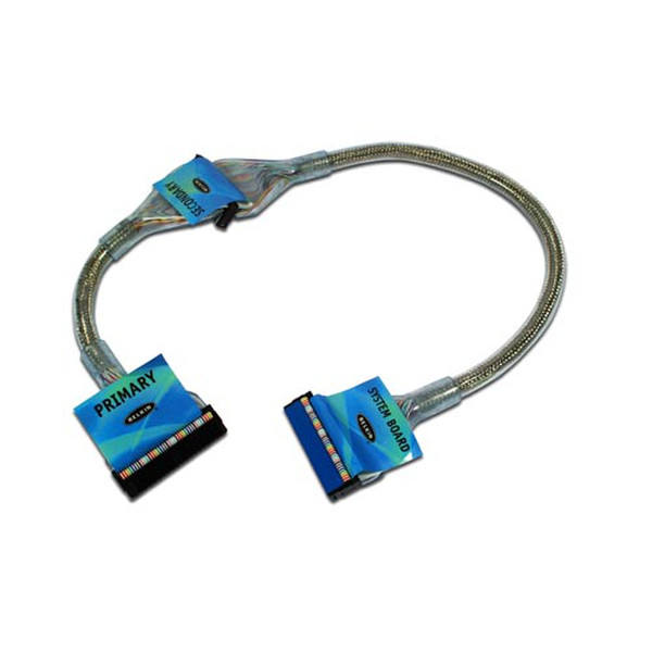 Belkin Ultra ATA Hard Drive Round Cable, Single/Dual drive - 0.6m 0.6m Silber SATA-Kabel