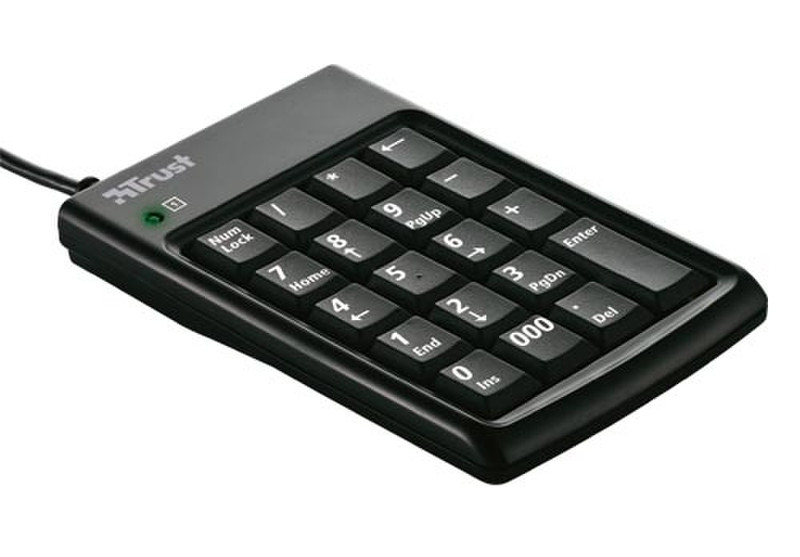 Trust KP-1200p IT USB Черный клавиатура