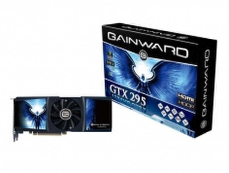 Gainward 426018336-0506 GeForce GTX 295 1.75GB GDDR3 Grafikkarte