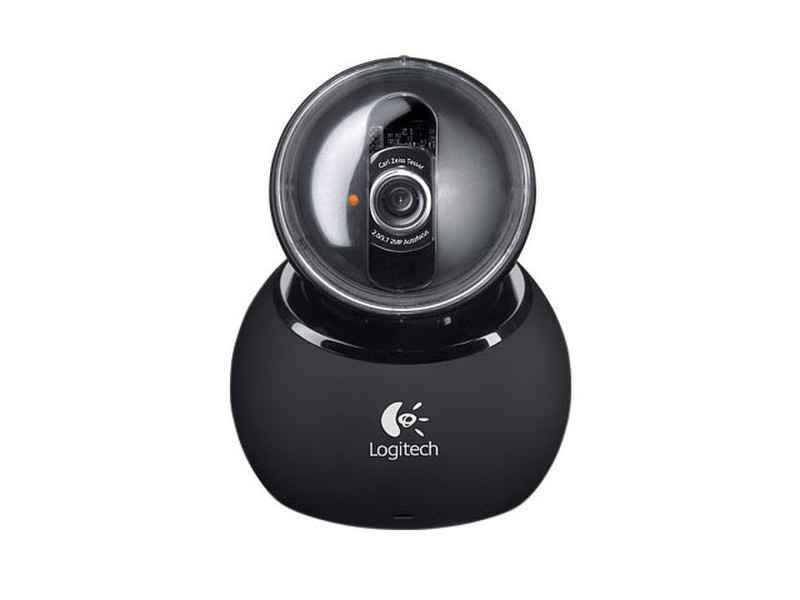 Logitech QuickCam Sphere AF 2MP 1600 x 1200pixels USB Black webcam