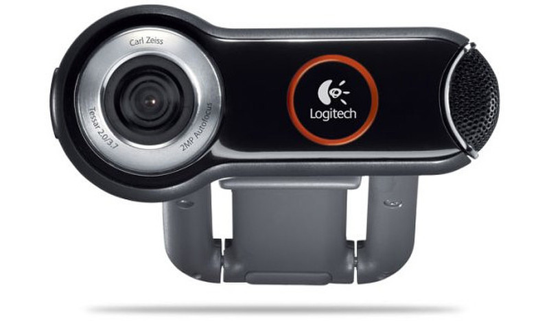 Logitech Webcam Pro 9000 2MP 1600 x 1200Pixel USB 2.0 Schwarz Webcam