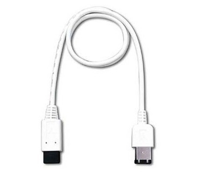 Belkin IEEE 1394 FireWire Cable (9-pin/6-pin) - 4.3m 4.3м Белый FireWire кабель