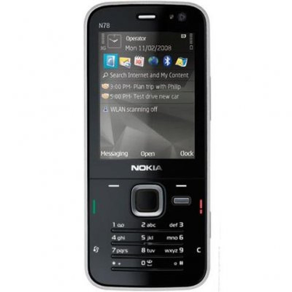 Nokia N78 Black smartphone