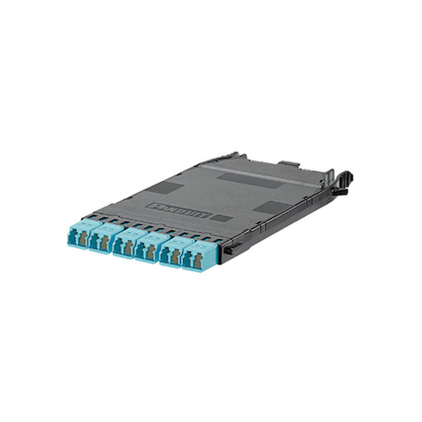 Panduit FHCZA-12-10AS LC/MPO 1шт Черный волоконно-оптический адаптер