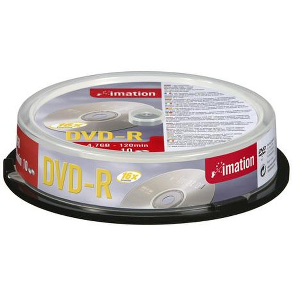 Imation DVD-R 16x 4.7Gb (10) 4.7GB DVD-R 10Stück(e)