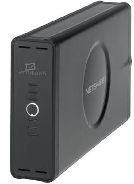 Amitech NetShare harddisk 750ГБ Черный внешний жесткий диск