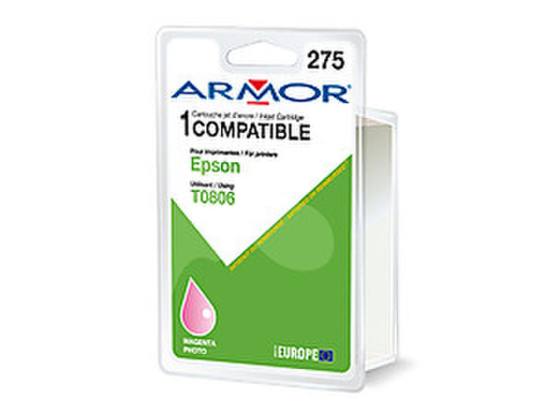 Armor B12321R1 9.5ml Light magenta ink cartridge