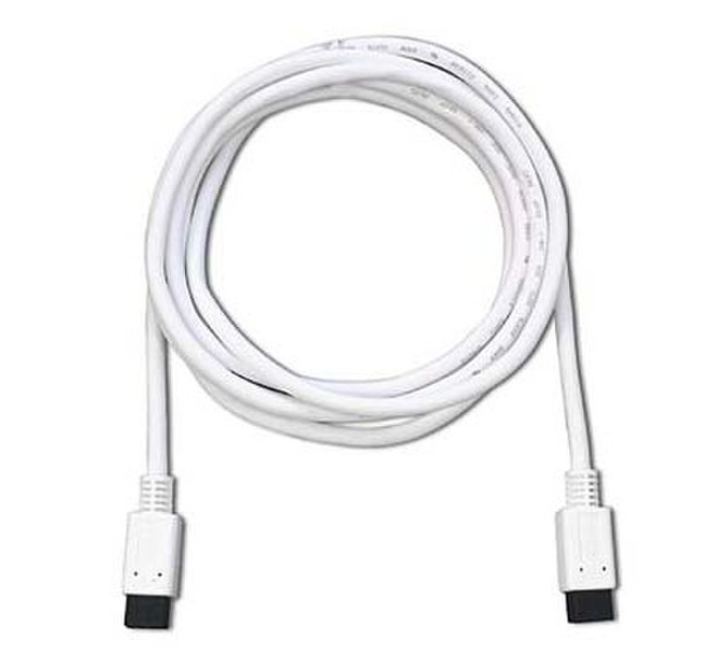 Belkin IEEE 1394 FireWire Cable (9-pin/9-pin) - 4.3m 4.3м Белый FireWire кабель