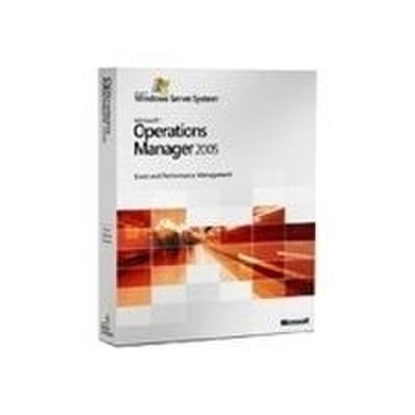 Microsoft MOM Ops Mgr Workgroup 2005 German Disk Kit w/Service Pack 1 (DE)