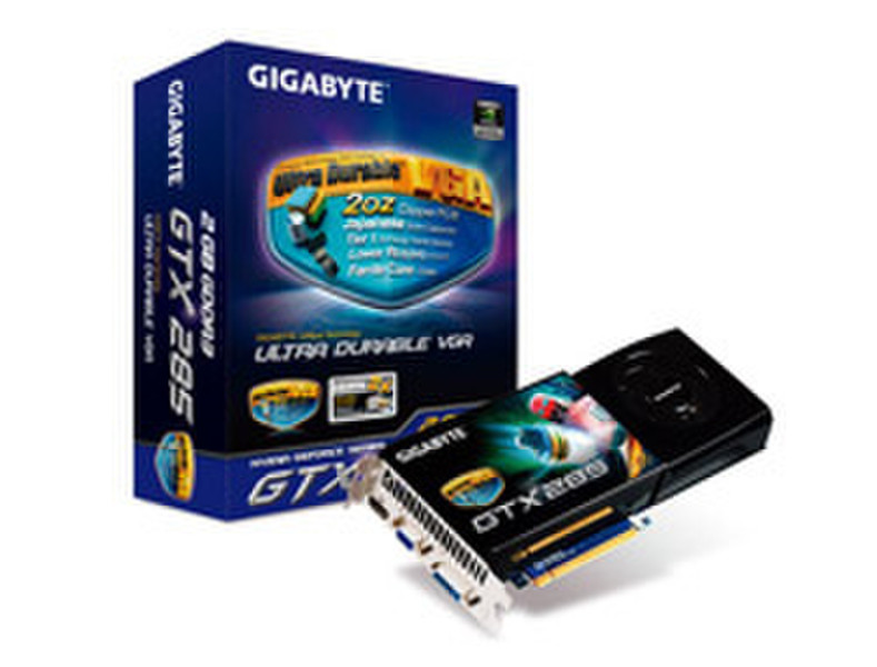 Gigabyte GV-N285OC-2GI GeForce GTX 285 2GB GDDR3 Grafikkarte