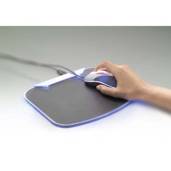 Belkin Lighted Mouse Pad Серый коврик для мышки